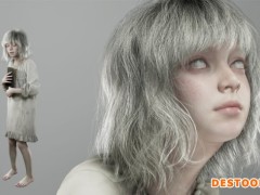 《生化危机9：安魂曲》全新角色截图 白发小女孩亮相