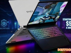 惠普推游戏笔记本租赁服务 起价每月50美元